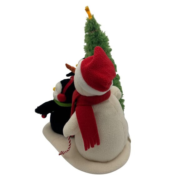 Hallmark Jingle Pals Rockin Around The Christmas Tree Snowman Merry Trio 2006 - Picture 2 of 4